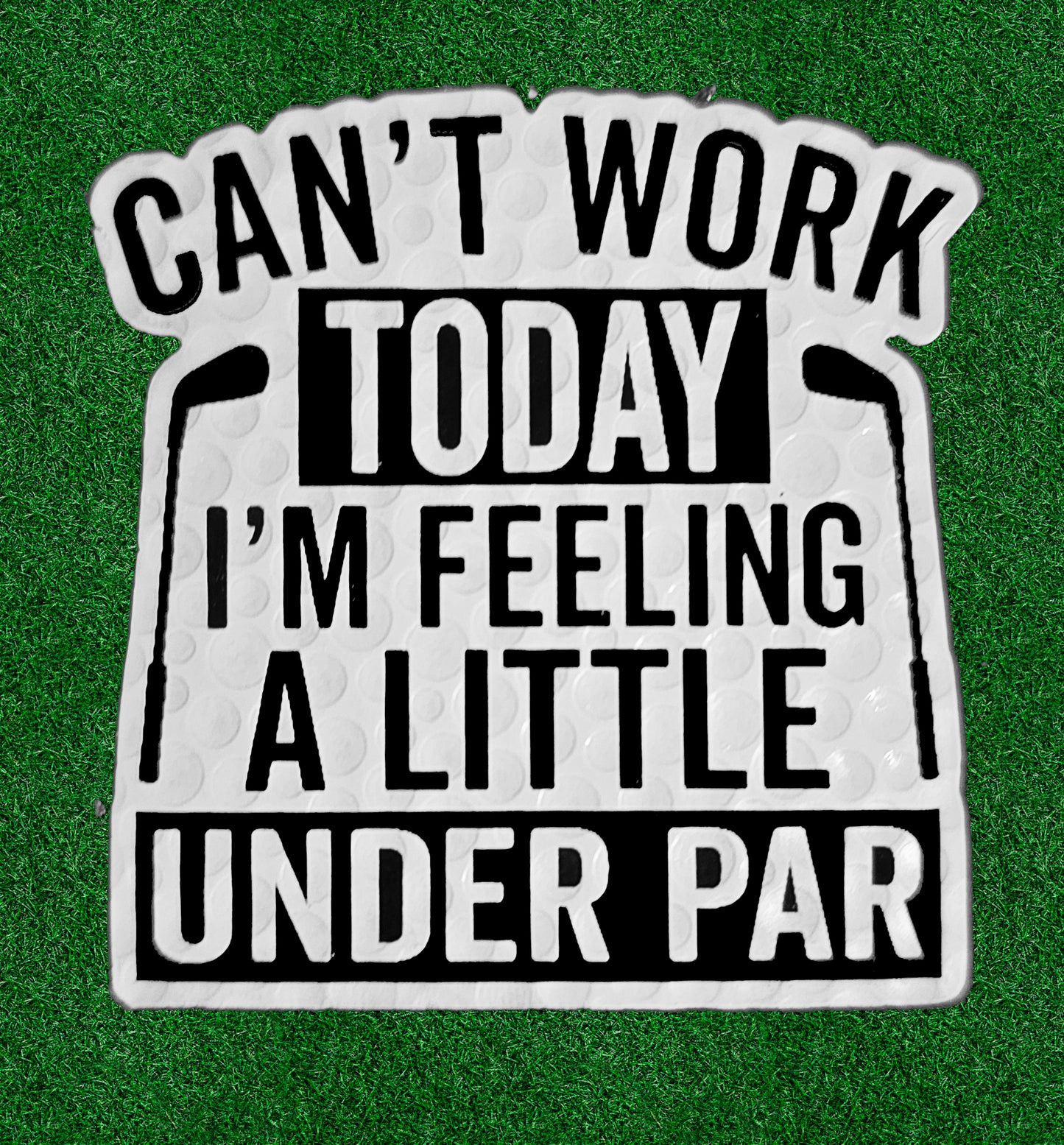 Golf Theme Patches